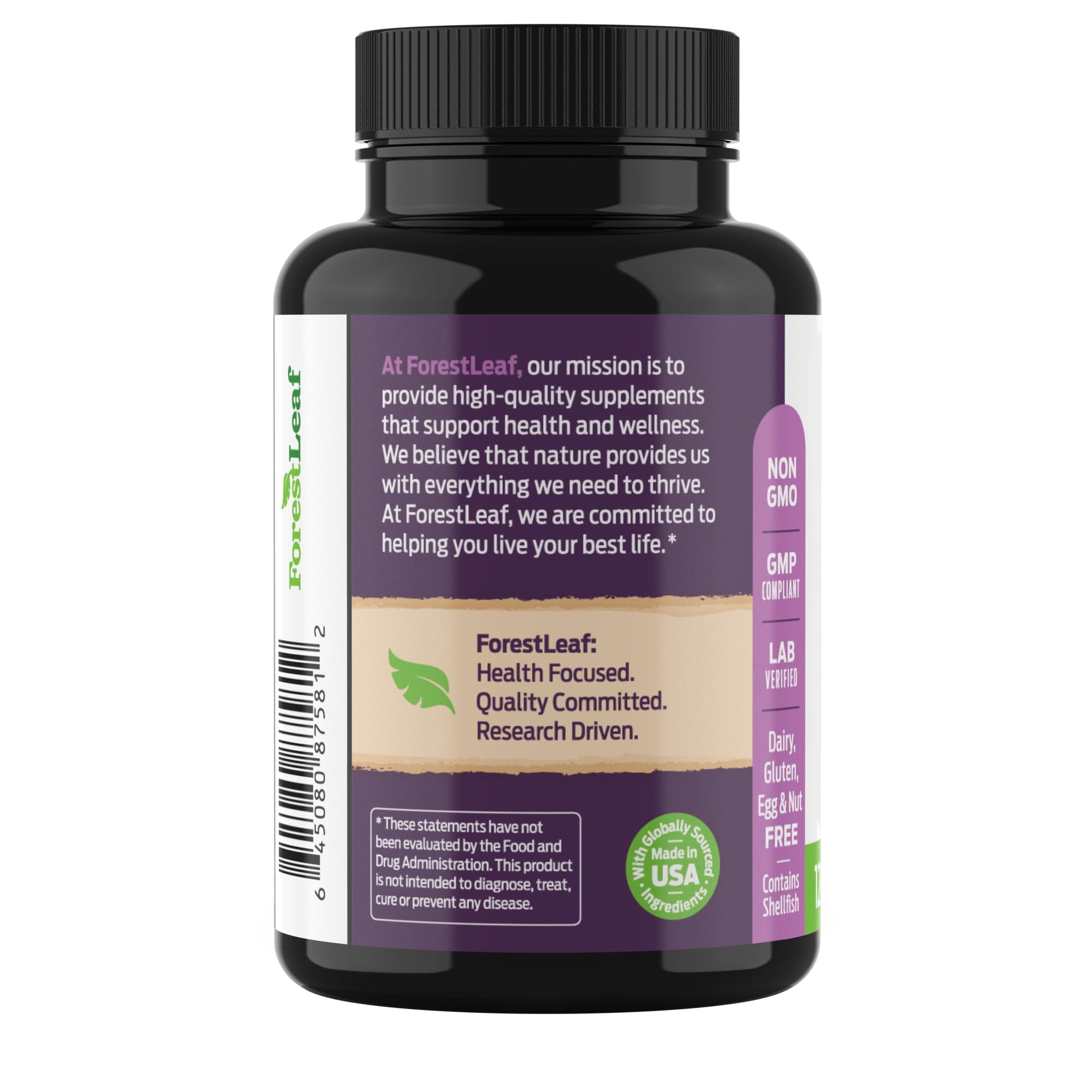 ForestLeaf Glucosamine Chondroitin MSM Joint Supplement Complex - 1200mg - 120 Caps ForestLeafAu supplements