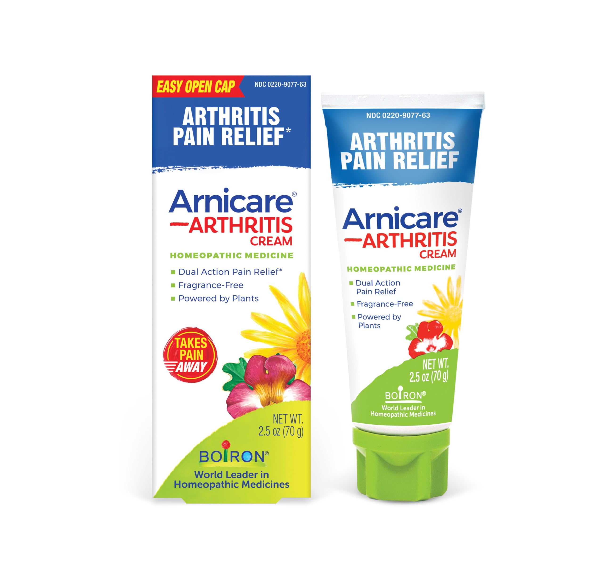 Boiron Arnicare Arthritis Cream for Pain Relief of Knees, Hands, Wrists, Elbows, Joints & Muscles – Quickly Absorbed & Fragrance-Free – 2.5 oz BoironAu supplements