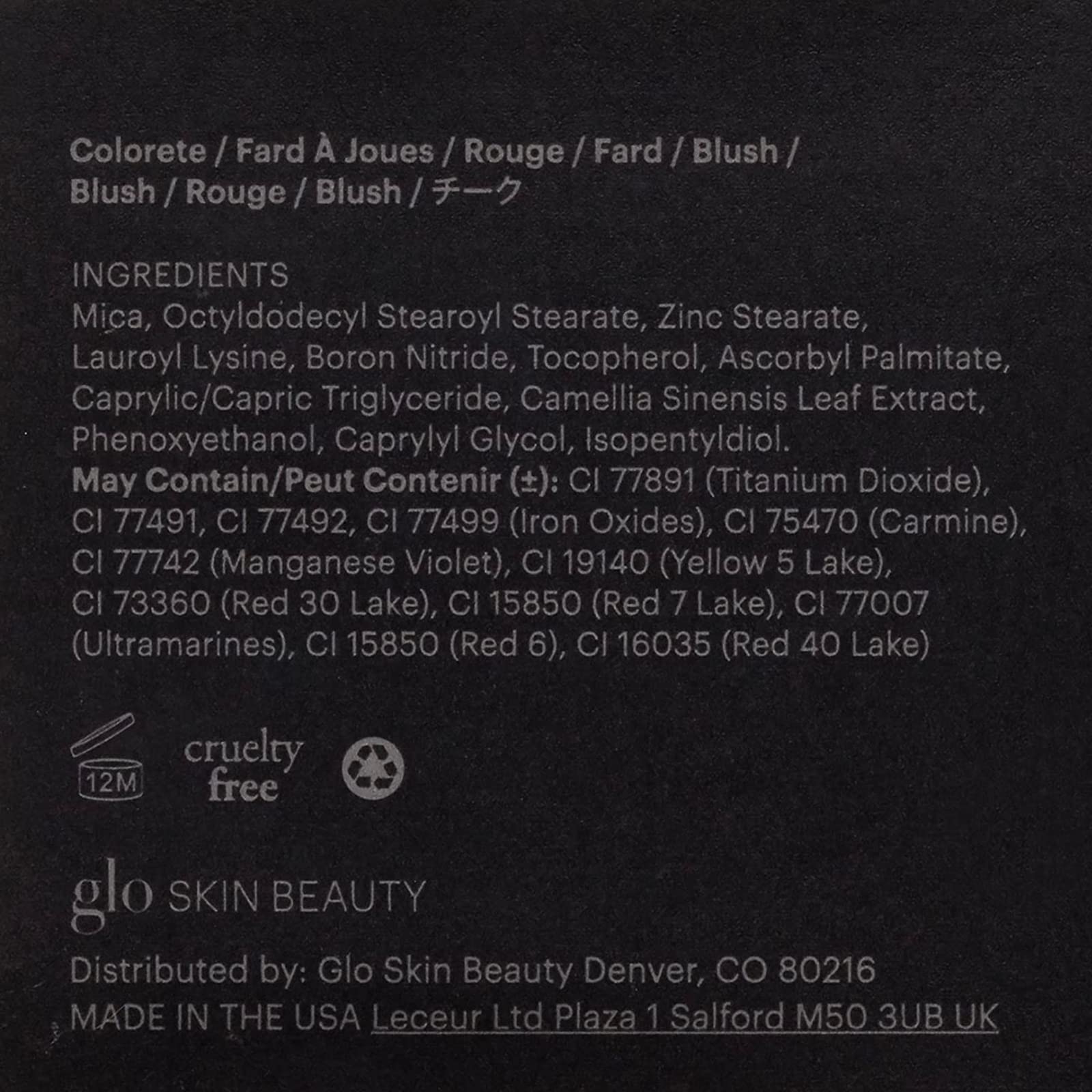 Glo Skin Beauty Blush (Sheer Petal) - Pressed Powder Blush for Cheeks, High Pigment Mineral Face Makeup Creates a Natural, Healthy Glow Glo Skin BeautyAu supplements