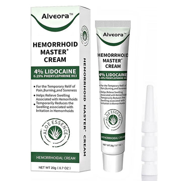 SOLUMIRA Perianal Care Cream, Hemorrhoid & Fissure Ointment with 4 Applicators, Relief Anal Pain, Itching, Swelling, Discomfort, Natural Herbs Fast Acting Ingredients SOLUMIRAAu supplements