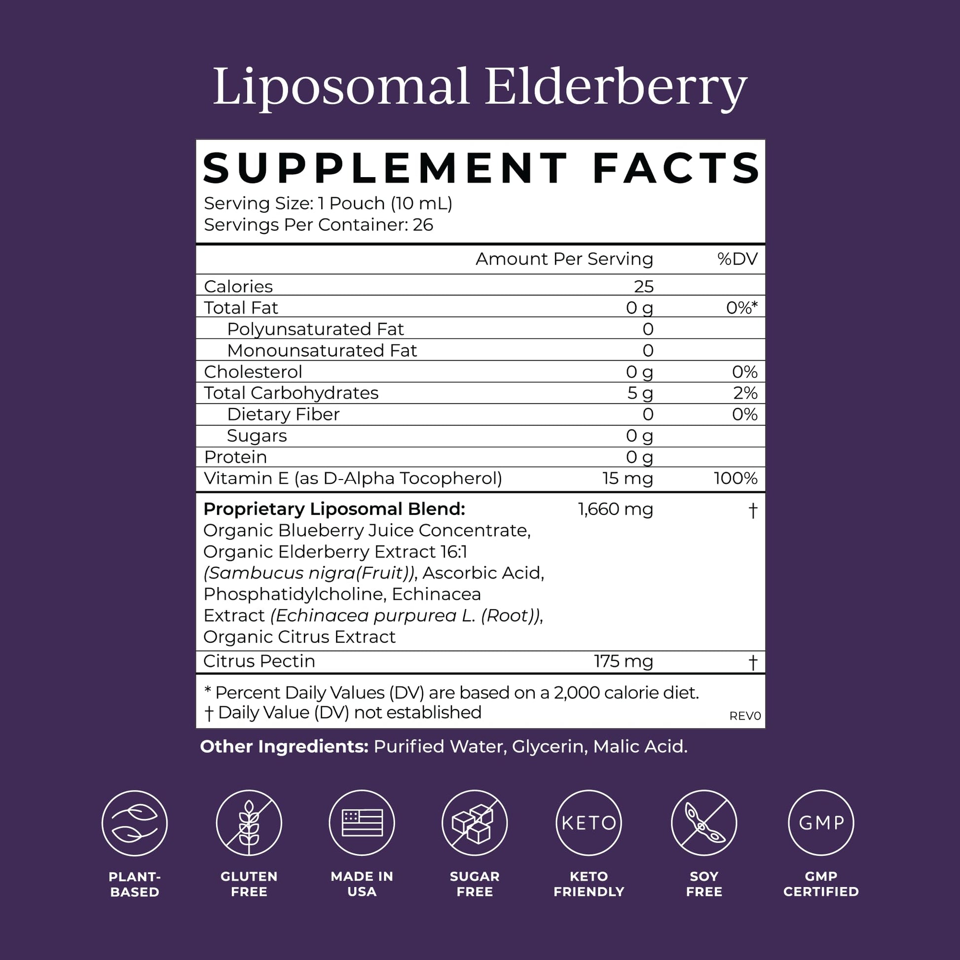 CYMBIOTIKA Adults Elderberry Boost Supplement – Organic Elderberry with Vitamin E for Immune Support – Gluten-Free, Vegan, Keto (Pack of 26) CYMBIOTIKAUS supplements