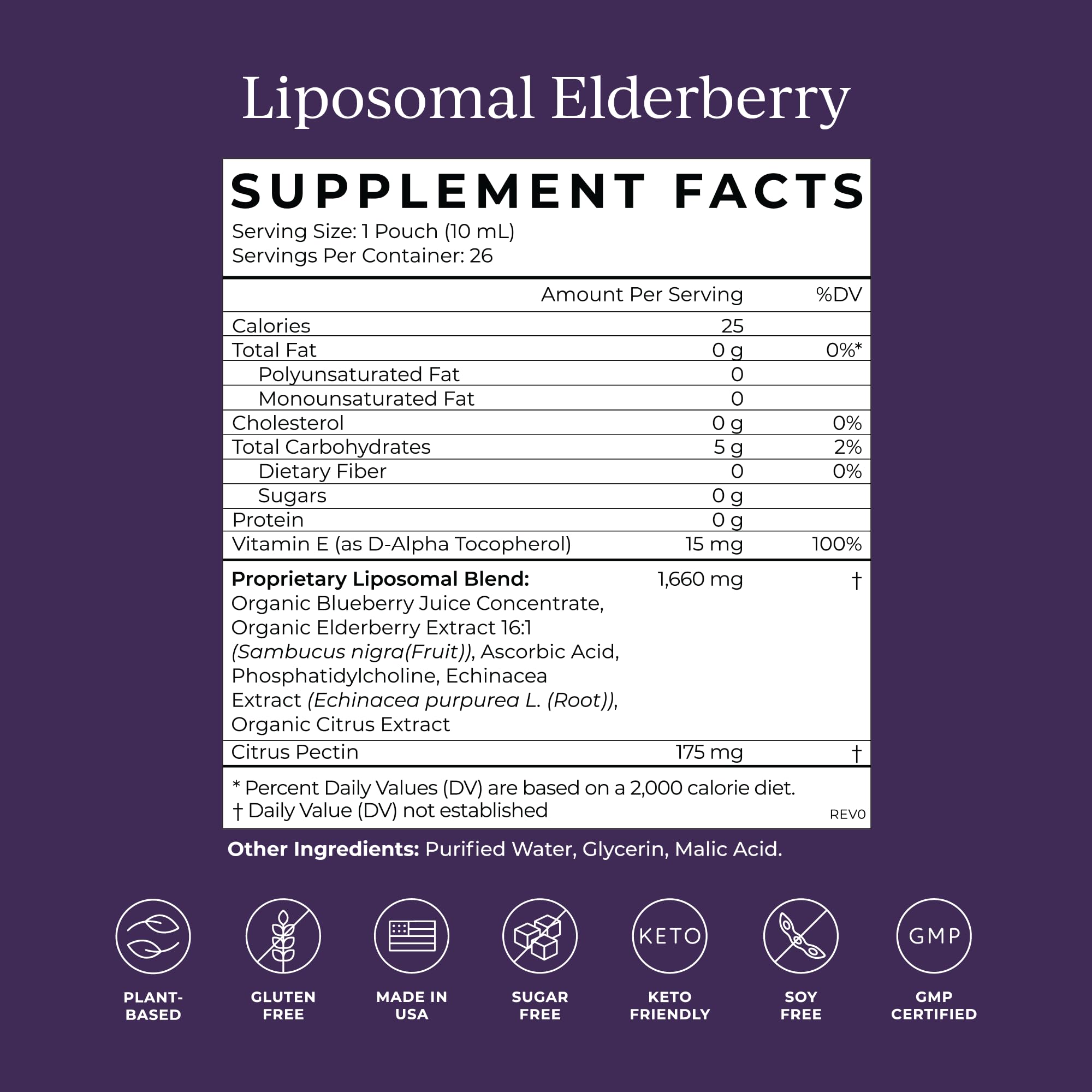 CYMBIOTIKA Adults Elderberry Boost Supplement – Organic Elderberry with Vitamin E for Immune Support – Gluten-Free, Vegan, Keto (Pack of 26) CYMBIOTIKAUS supplements