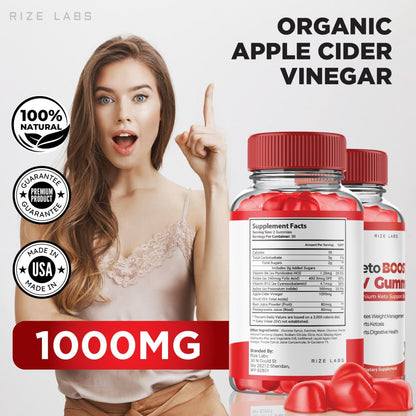 (2 Pack) Keto Boost ACV Gummies - Keto Boost ACV Gummies for Advanced Weight Loss rize labsUS supplements