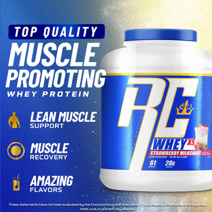 Ronnie Coleman Signature Series Whey XS Protein Powder, Pre Workout Shake Mix Ronnie Coleman Signature SeriesUS supplements