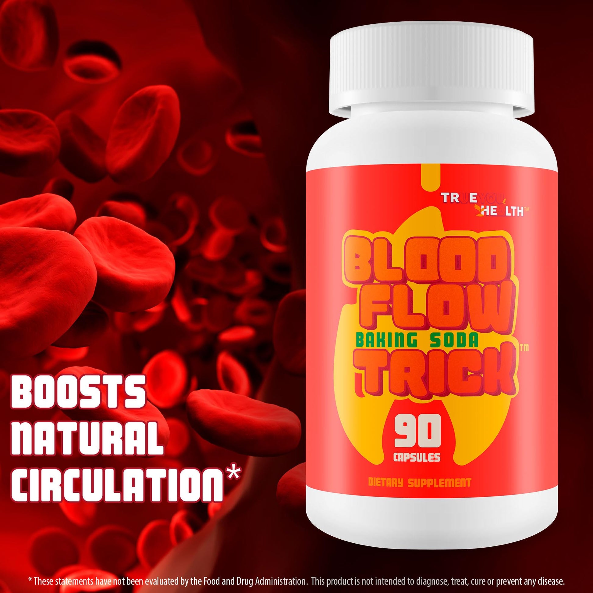 Baking Soda Trick for Men - Our Best Blood Flow Pills - Male Circulation Supplement for Advanced Blood Flow Care - Natural Circulation Supplements - Blood Circulation Supplements for Men True You HealthAu supplements