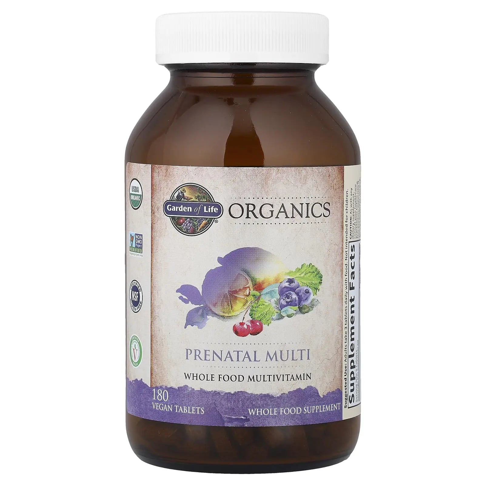 Garden of Life Organics Women’s Prenatal Multivitamin with Vitamin D3, B6, B12, C & Iron, Folate for Energy & Healthy Fetal Development – Organic Garden of LifeAu supplements