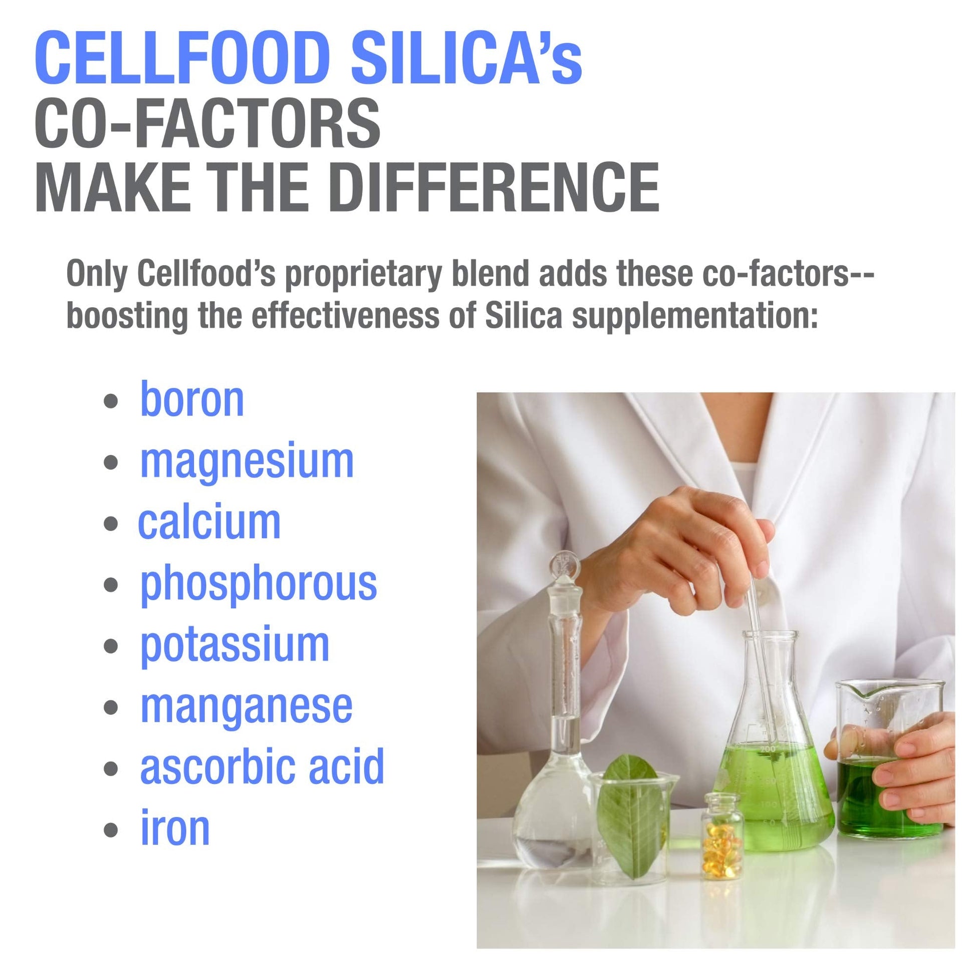 Cellfood Essential Silica Anti-Aging Formula, 4 fl oz - Supports Healthy Bones, Joints, Hair CellfoodAu supplements