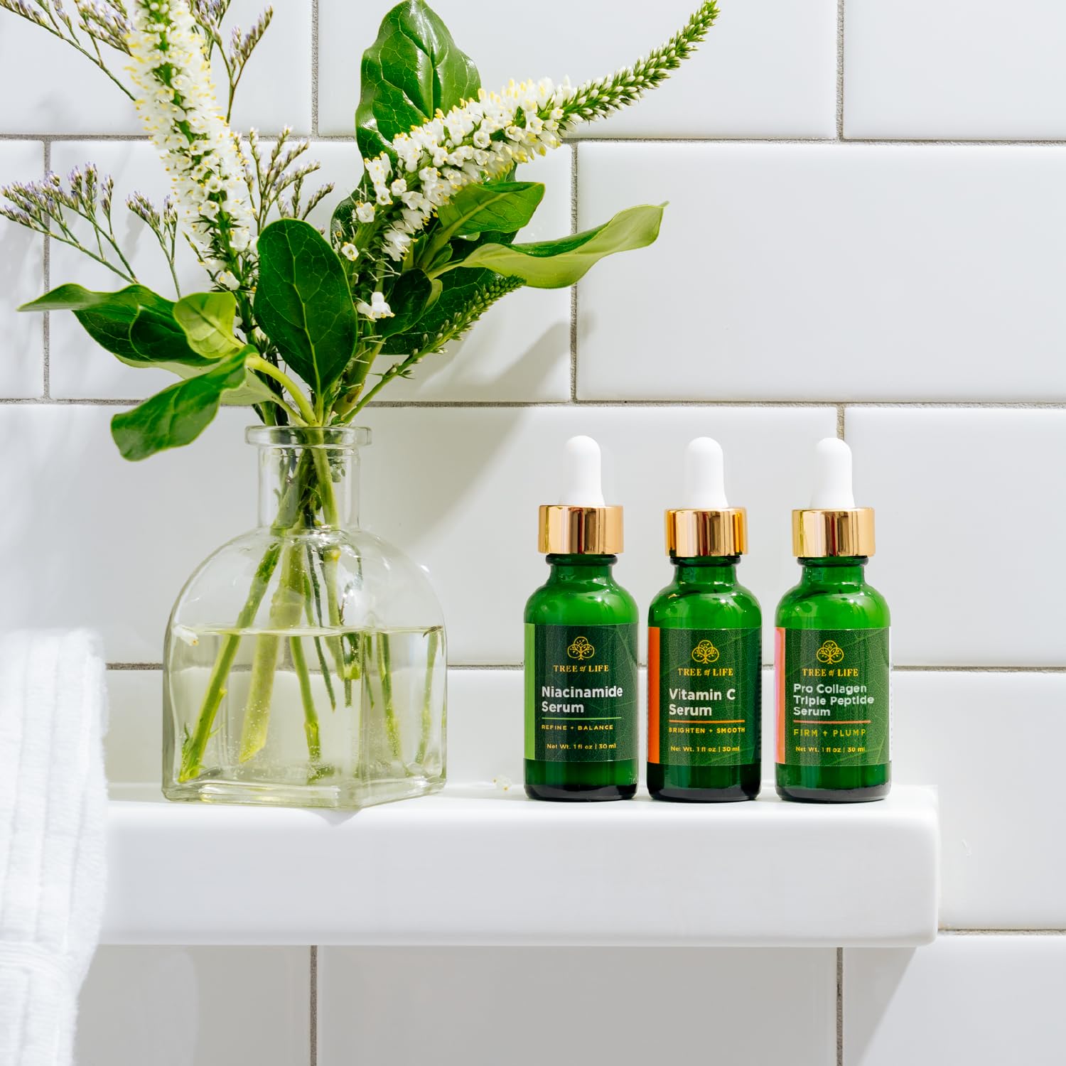 Tree of Life COMPLETE HYDRATION SERUM TRIO with Vitamin C Serum Tree of Life BeautyAu supplements