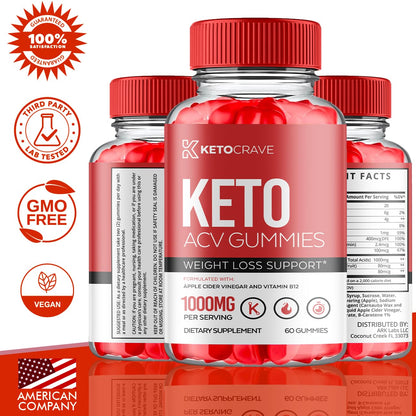 Keto Crave ACV Gummies, KetoCrave Keto ACV Gummies Advanced Weight Loss 1000MG Ark LabsUS supplements