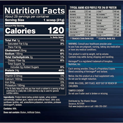 BODYTECH Whey Tech Pro 24 Protein Powder - Protein Enzyme Blend with BCAA's BODYTECHUS supplements