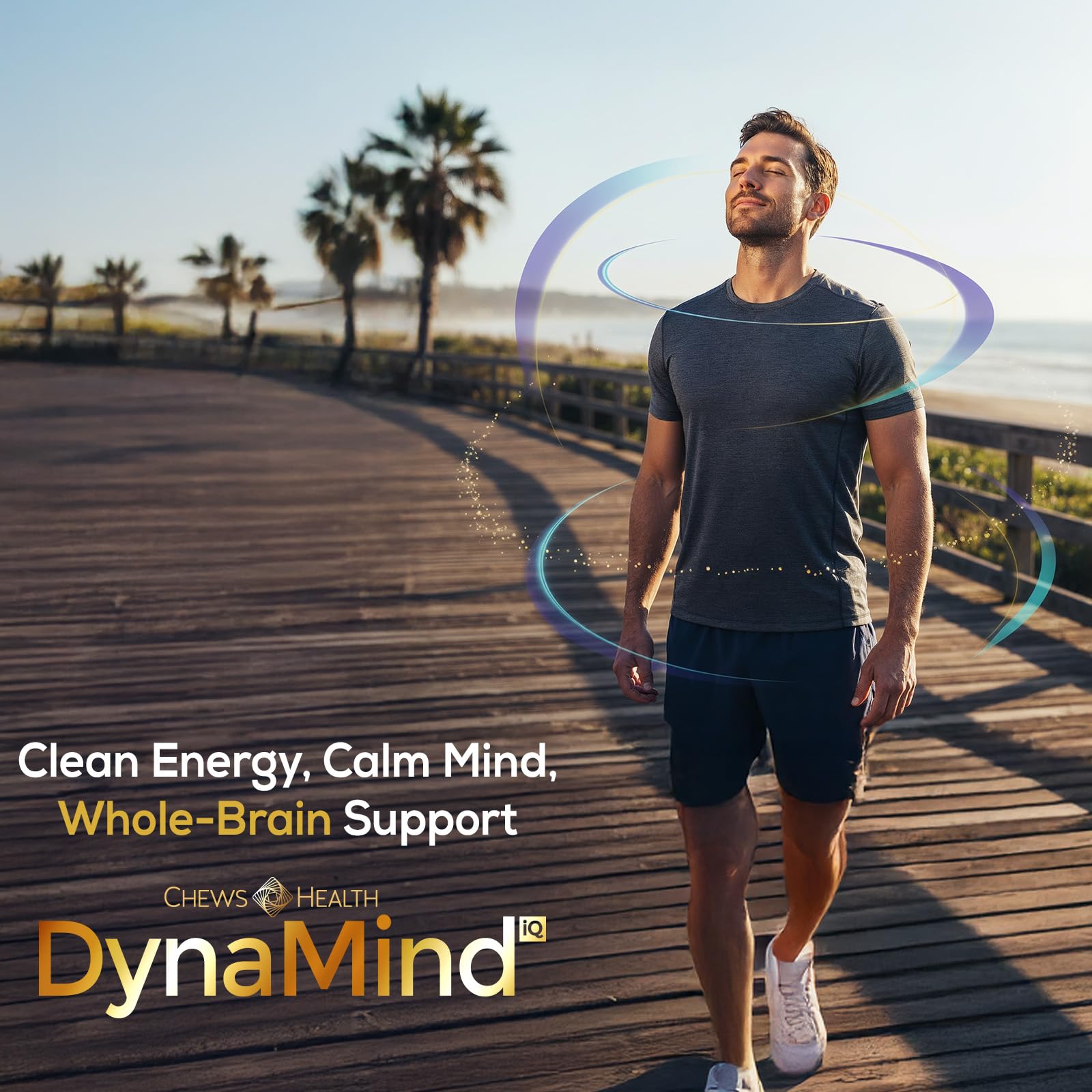 DynaMind iQ Brain Supplement for Memory and Focus for Adults - Nootropic Chews | Coffee Fruit & Mushroom Supplement Blend, Memory Focus Supplement, Caffeine Focus Pills Alternative, 4 Count CHEWSHEALTHAu supplements