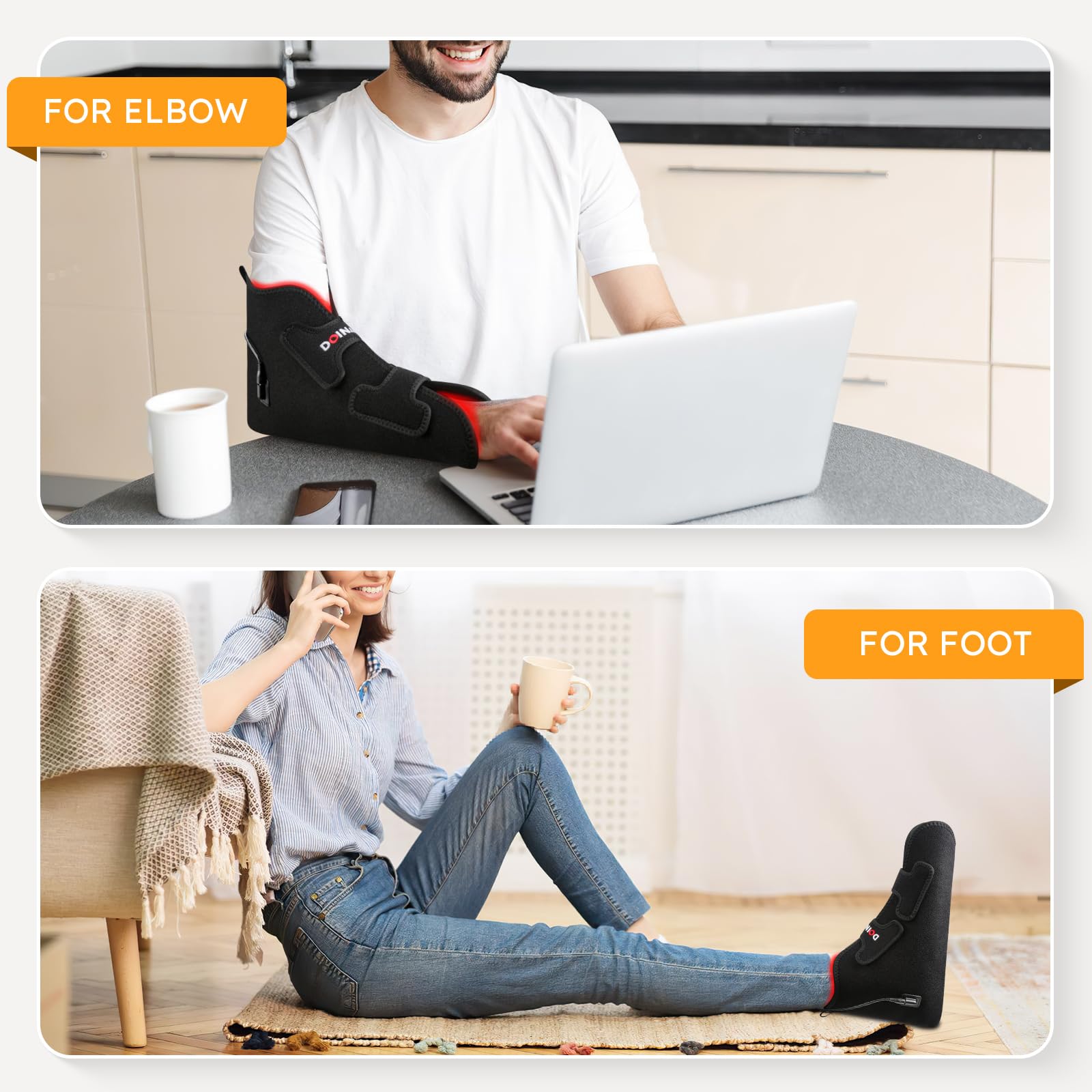 Doinart Red Light & Infrared Therapy for Feet—Infrared Light Therapy Feet for Neuropathy Shoe Wraps Toes DoinartAu supplements
