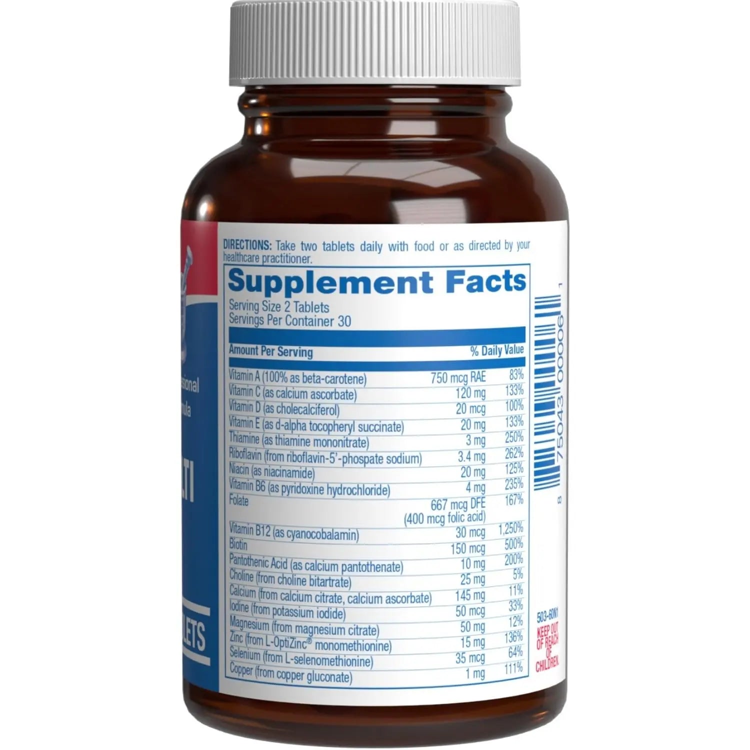 Iron Free Multivitamin for Women 50 and Over - Gentle Easy to Digest Over 50 Multivitamin for Men & Women with 30 Nutrients for Comprehensive Wellness & Immune Support Anabolic LaboratoriesAu supplements