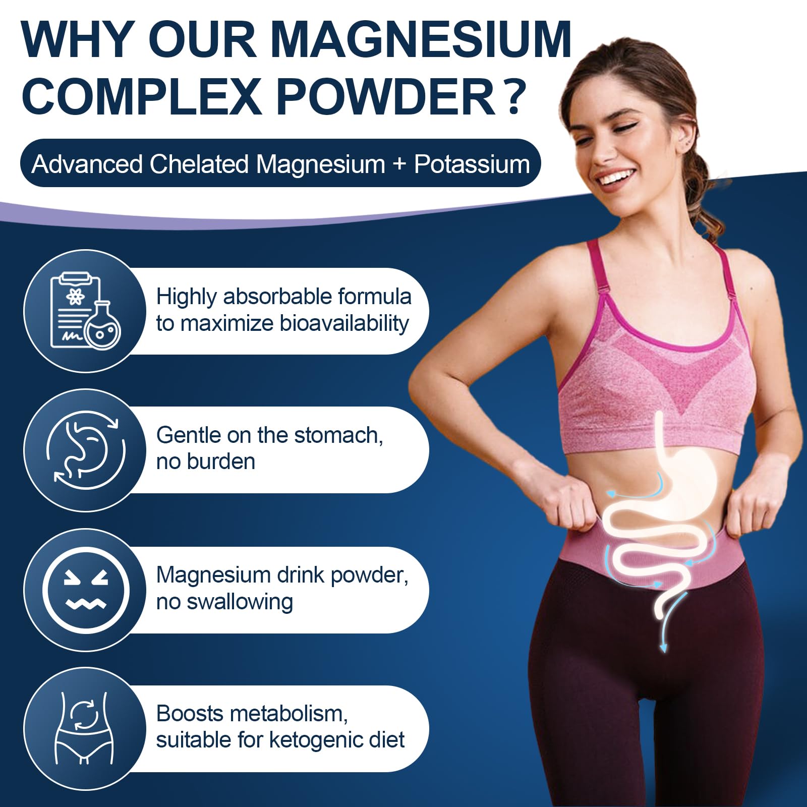 NATURE TARGET Magnesium Powder Supplement with Glycinate, Citrate, Malate, Magnesium Complex with L-Theanine & Vitamin B6 for Muscle, Heart & Brain, Vegan, 10.58 oz (100 Servings), Lemon Orange Flavor NATURE TARGETAu supplements