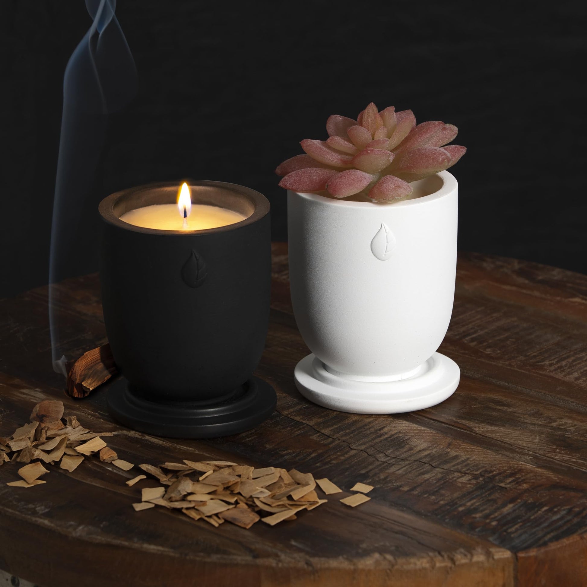 CandlePlanter Concrete Cement Candle Planter - Candles for Home Scented, Soy Candles CANDLEPLANTERAu supplements