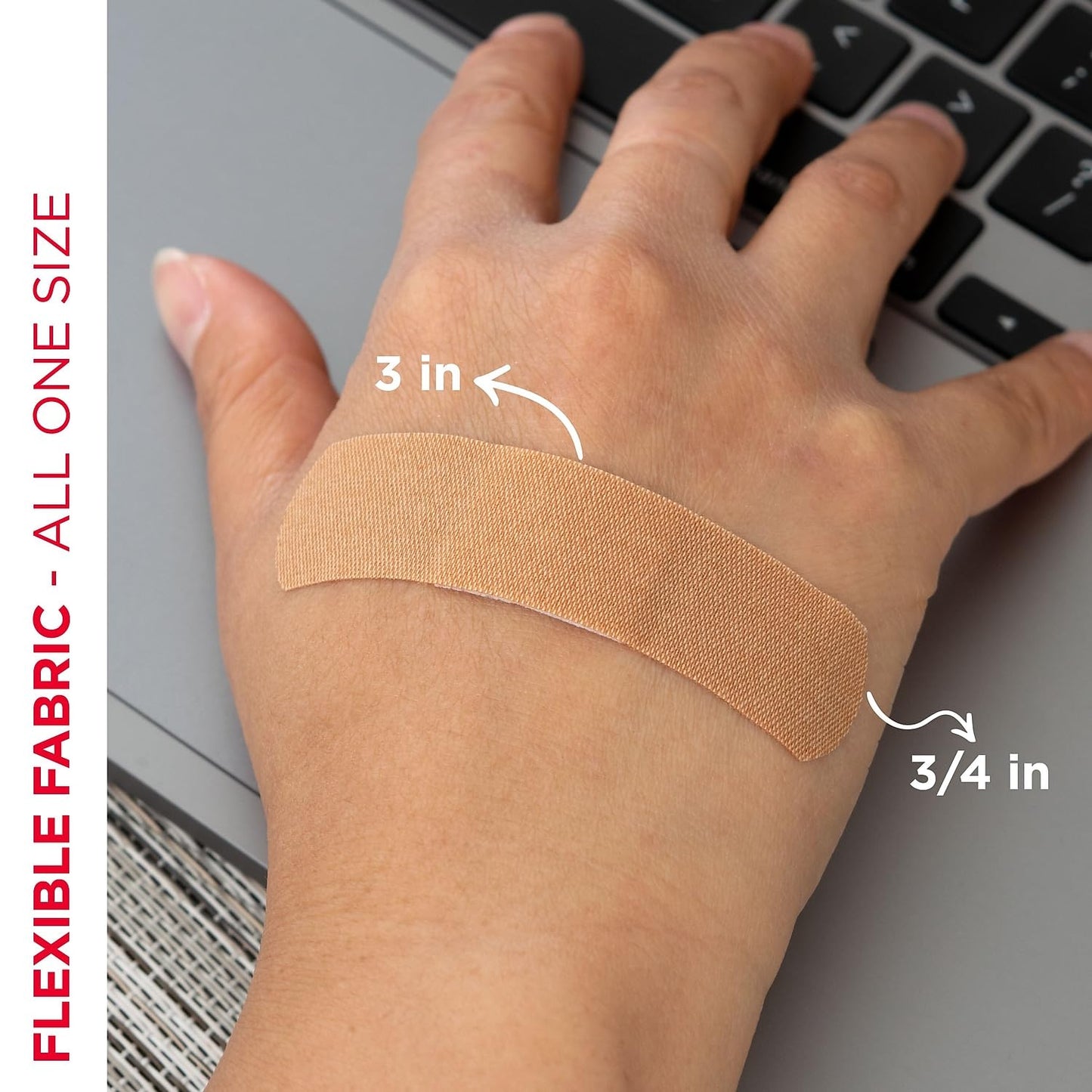 Band-Aid Brand Flexible Fabric Adhesive Bandages for Wound Care and First Band-AidUS supplements
