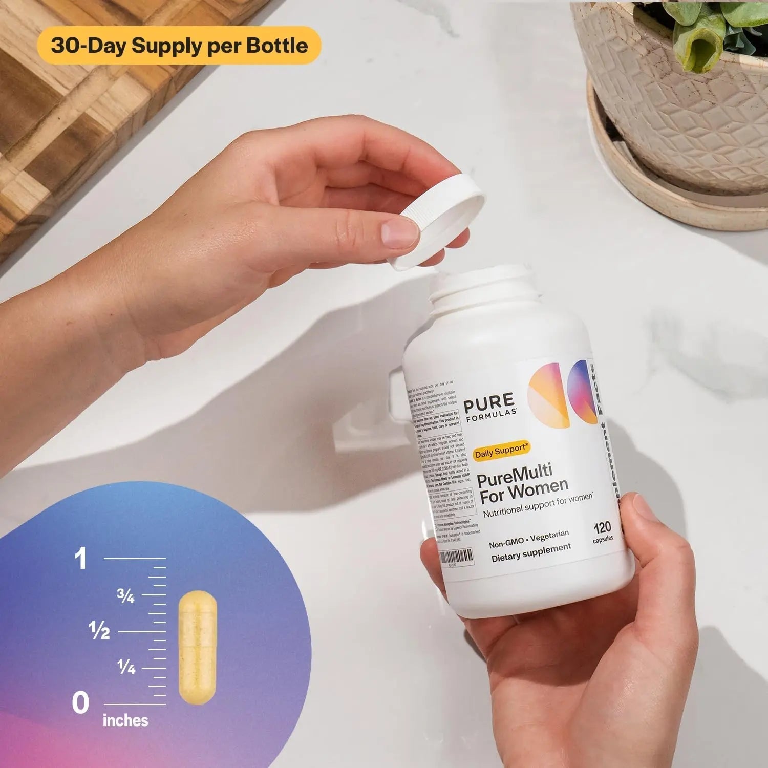 PureFormulas PureMulti for Women - Comprehensive Multivitamin for Women with Essential Nutrients and Herbal Support Womens Daily Multivitamins PureFormulasAu supplements