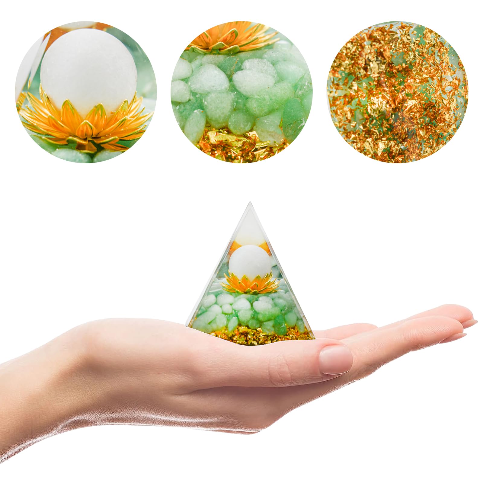 MrMrKura Orgone Pyramids Orgone Energy Pyramid Flower of Life Crystals Organite Obsidian MrMrKuraAu supplements