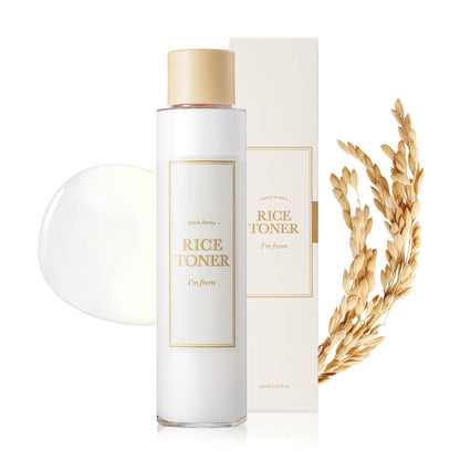 I'm From Rice Toner, 77.78% Rice Extract from Korea, Glow Essence with Niacinamide I'm fromUS supplements