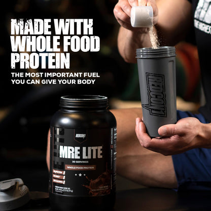 REDCON1 MRE Lite Whole Food Protein Powder, Cookies N' Cream - Low Carb & Whey REDCON1US supplements