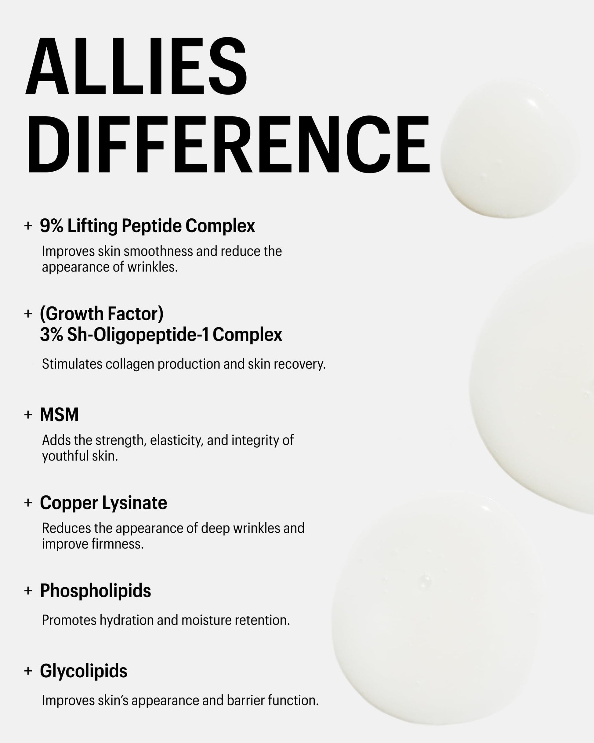 Allies of Skin Multi Peptides & Growth Factor Collagen Boosting Face Serum | Skin Tightening Anti-Aging Complex with 9% Peptides| Firms Sagging Skin & Visibly Reduces Wrinkles (1 oz) Allies of SkinAu supplements