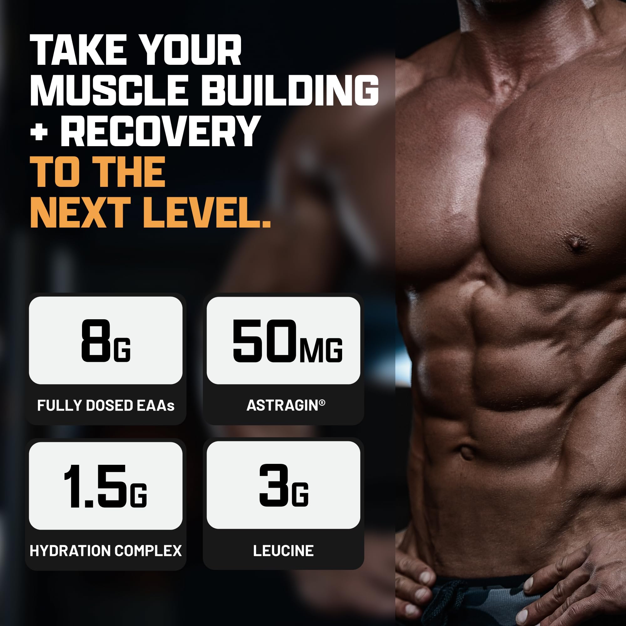 Nutrex Research EAA Hydration | EAAs + BCAA Powder | Muscle Recovery, Strength, Muscle Building, Endurance | 8G Essential Amino Acids + Electrolytes | 30 Servings It's Mango Time Nutrex ResearchAu supplements