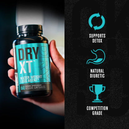 Jacked Factory Dry-XT Water Weight Loss Diuretic Pills - Natural Supplement Jacked FactoryUS supplements