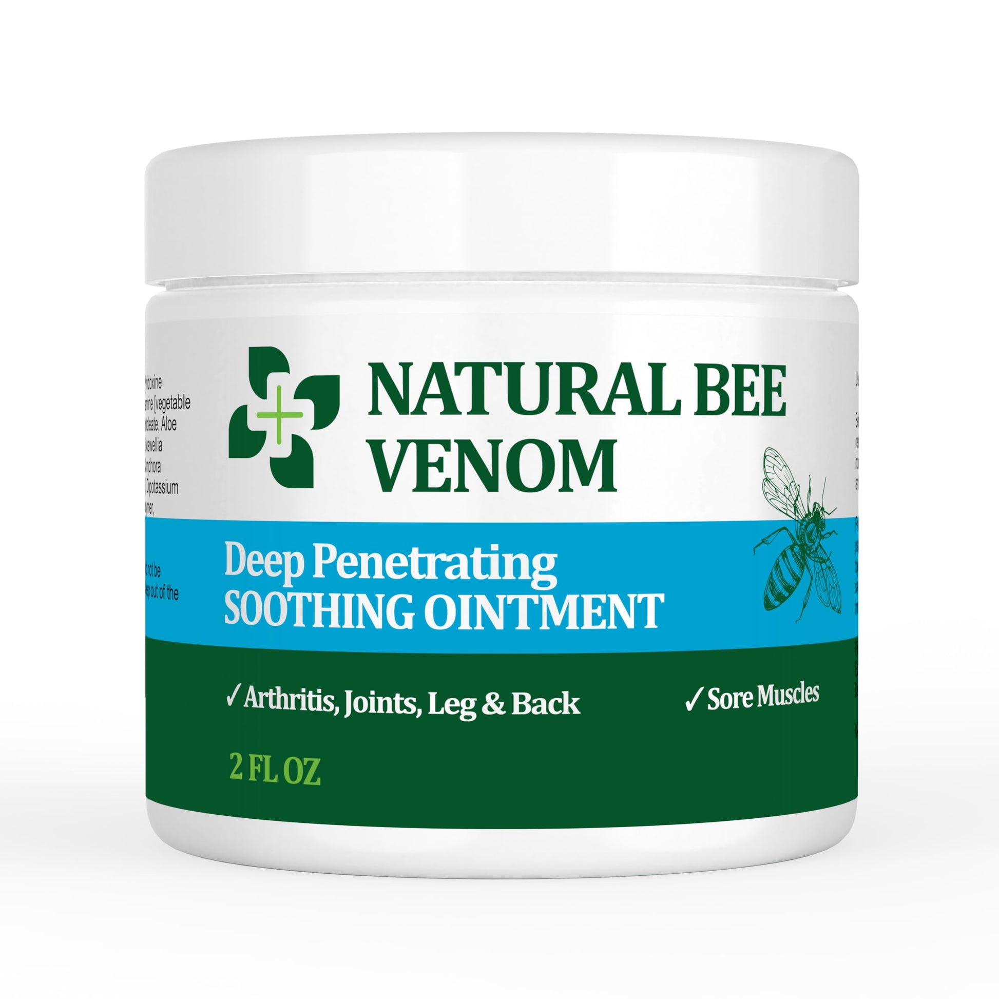 PIBIOOMAP Bee Venom Serum Joint & Muscle & Bone Cream, Pure Natural Ingredients, Fast Acting, Relief Back, Shoulder, Back, Neck, Hands, Elbows, Feet, Leg, Knees, Ankle, for Adults, Elderly PIBIOOMAPAu supplements