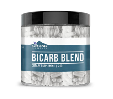 Earthborn Elements Bicarb Blend 200 Capsules, Pure & Undiluted, No Additives Earthborn ElementsAu supplements