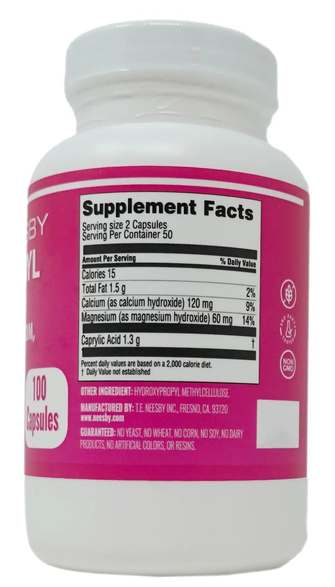 Neesby - Mycopryl 680 100 caps LAURALSAu supplements