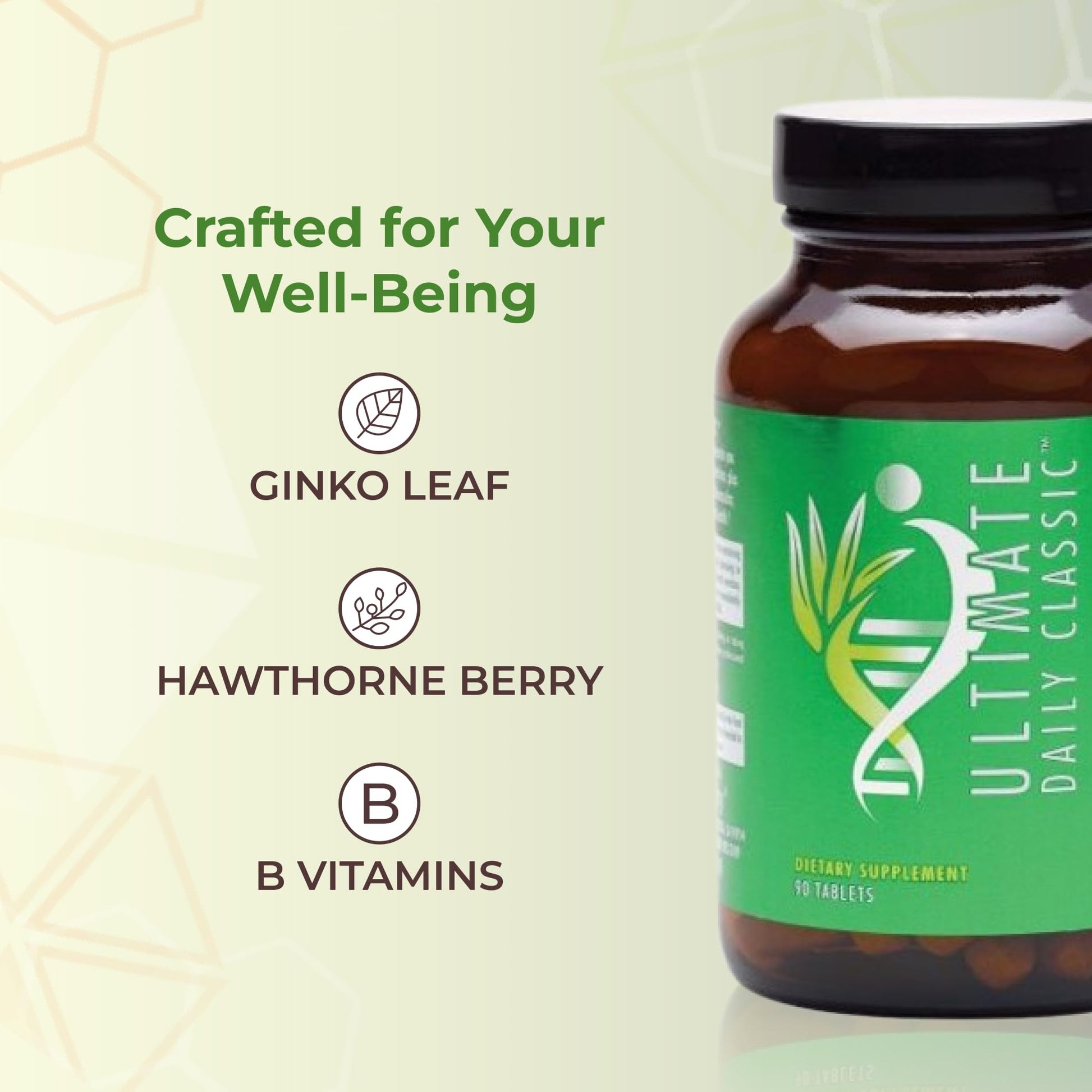 Youngevity Ultimate Daily Classic – Multivitamin with Essential Vitamins, Minerals, Amino Acids, and Antioxidant-Rich Botanicals – Supports Cardiovascular, Brain, Bone, and Bone Health – 90 Tablets YoungevityAu supplements