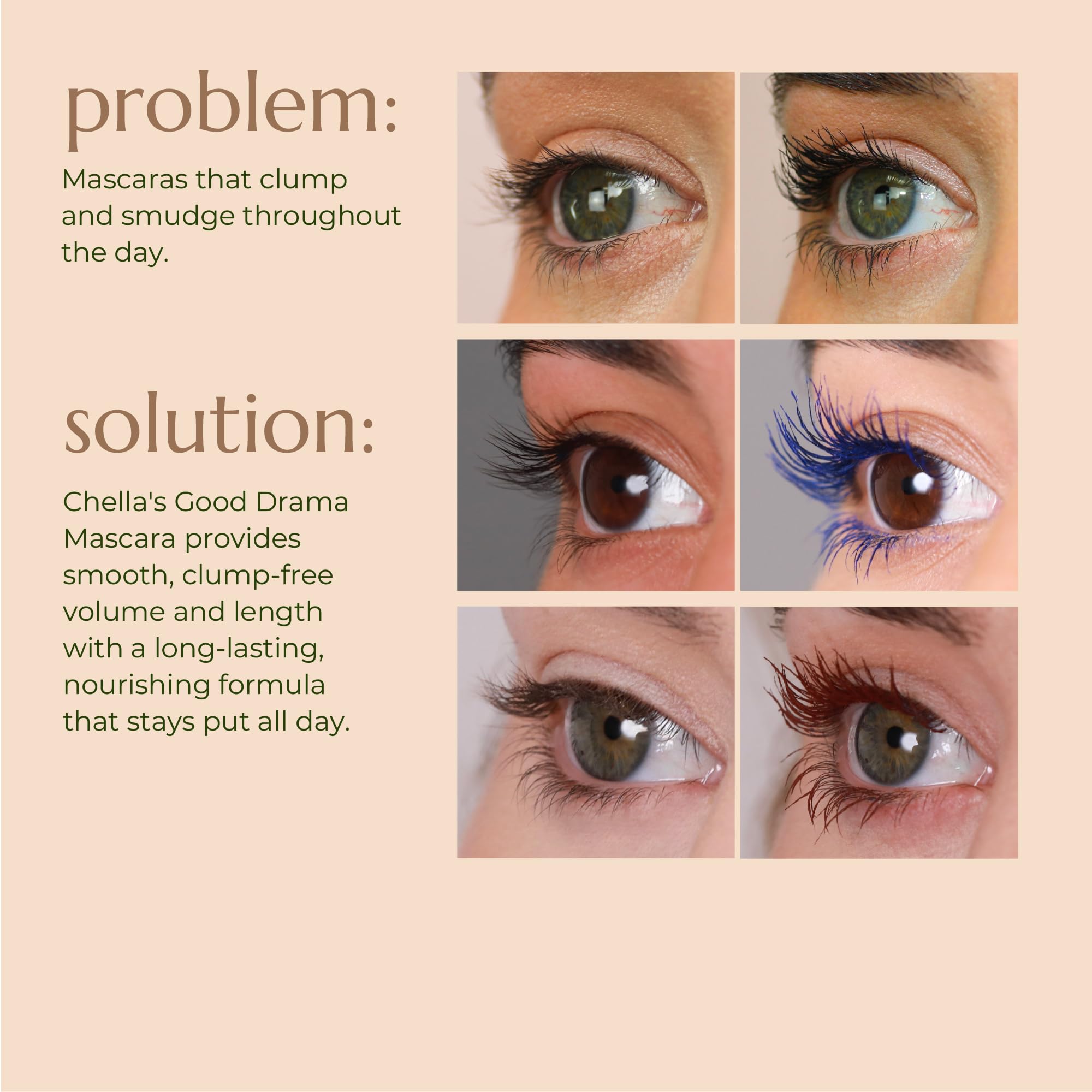 Chella Good Drama Vegan Mascara, 0.33 Fl. Oz (Black) ChellaAu supplements