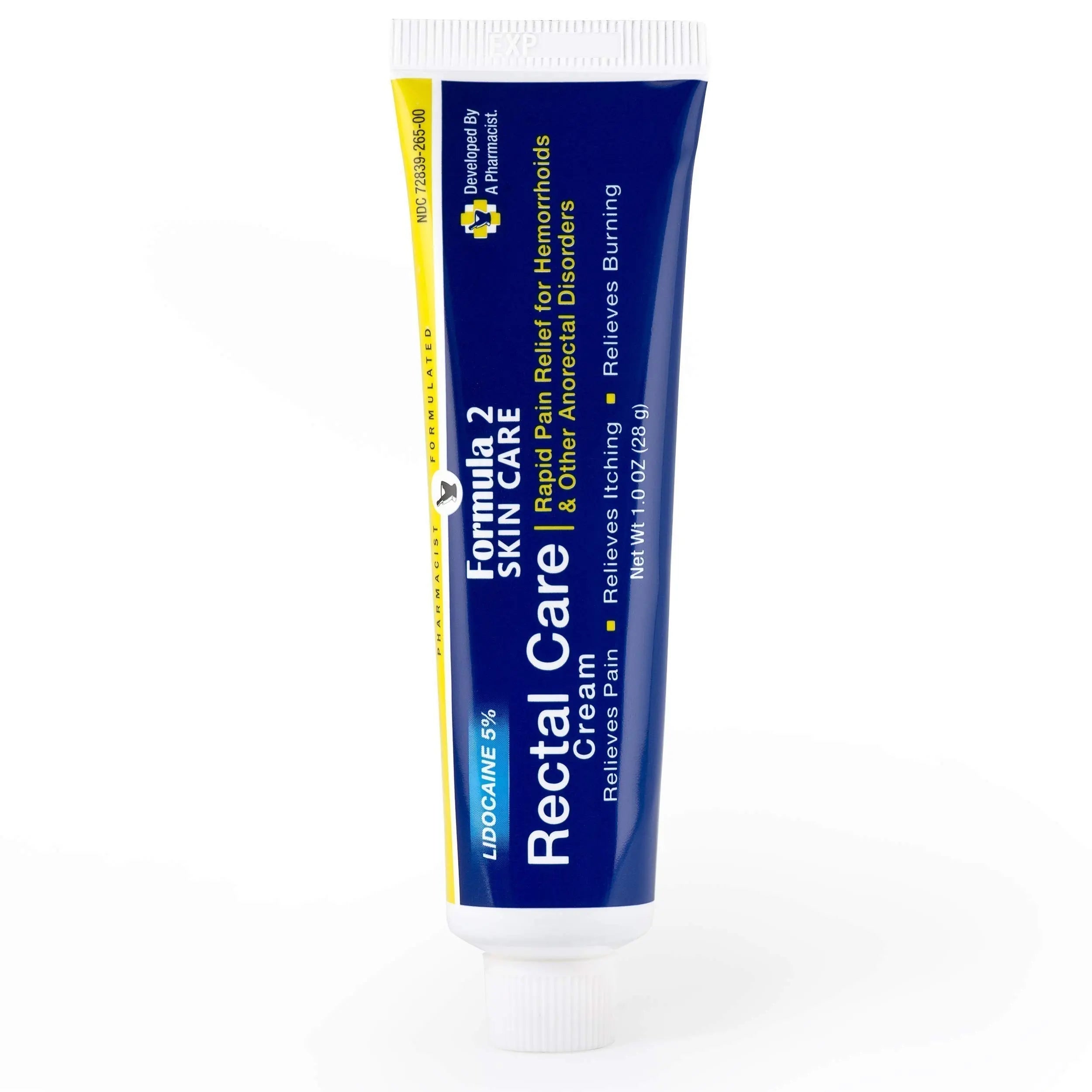 Pharmacist Formulated - Rectal Care Cream - Pain Relief for Hemorrhoids Formula 2 Skin CareAu supplements