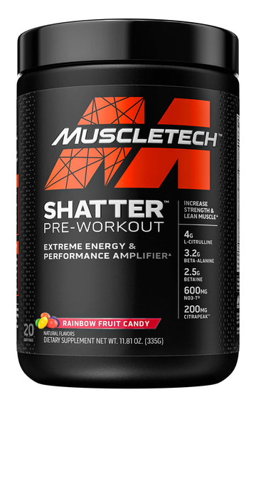 Pre Workout Powder MuscleTech Shatter Pre-Workout PreWorkout Powder MuscleTechUS supplements