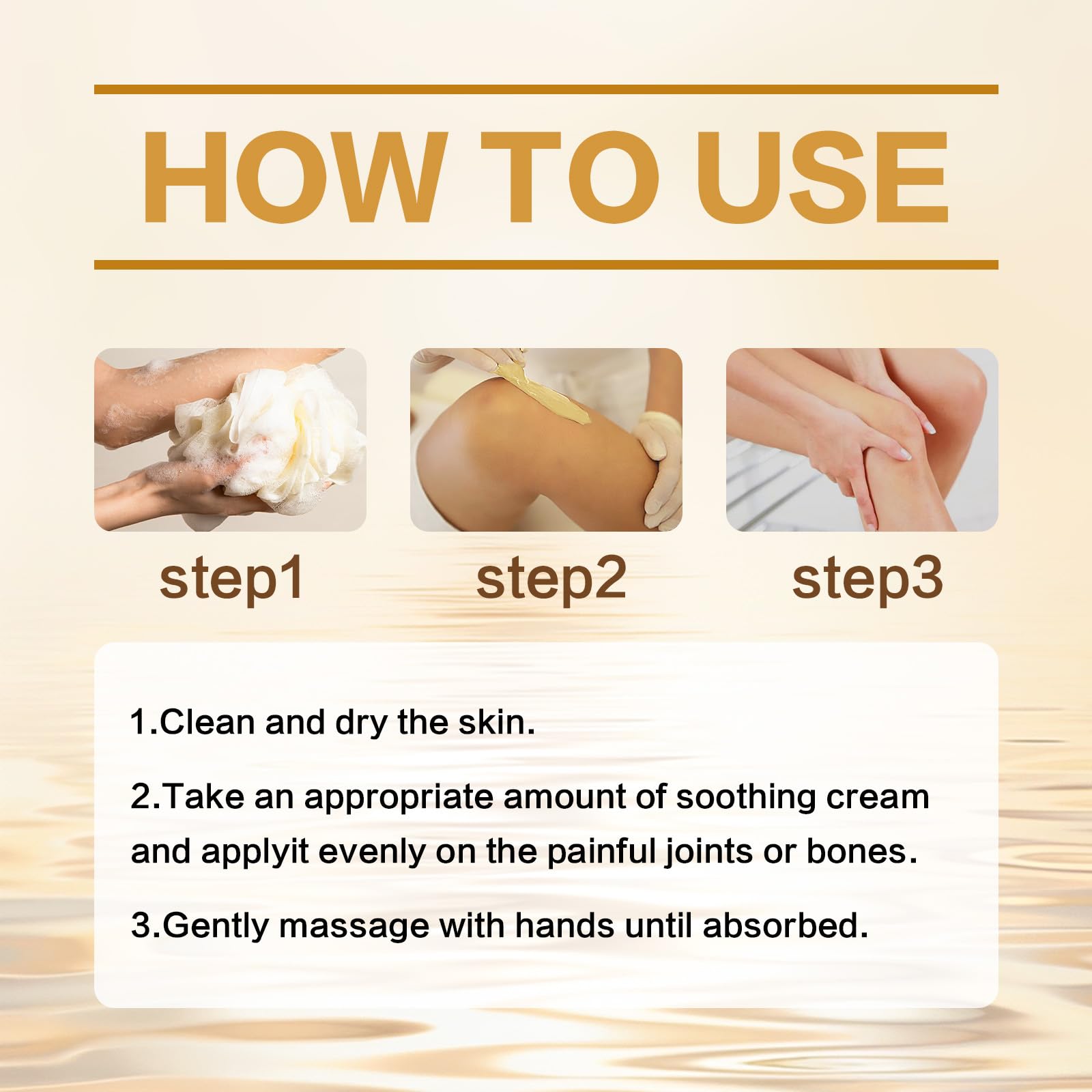 2 Pcs Botulinum Bee Venom Bone Healing Cream,Throughout Release Joint Activities Muscle Relief Massage Gel. Aus HealthcareAu supplements
