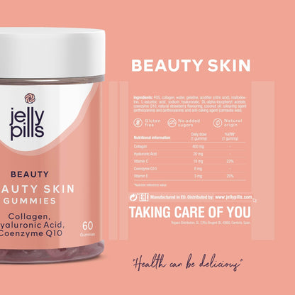 Jelly Pills® Hydrolyzed Collagen Gummies with Hyaluronic Acid and Coenzyme Q10 Jelly PillsUS supplements