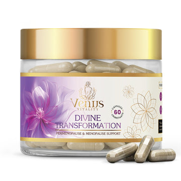 Menopause Supplements for Women - Female Hormone Balance & Immune Support - Mood Swings & Restful Sleep - Valerian Root & Saw Palmetto - Black Cohosh for Menopause Hot Flashes Relief - 60 Capsules Venus VitalityAu supplements