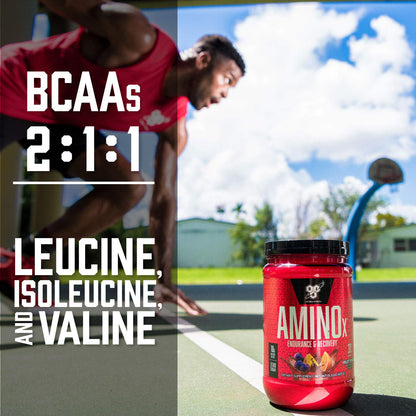BSN Amino X Muscle Recovery & Endurance Powder with BCAAs, Intra Workout Support BSNUS supplements