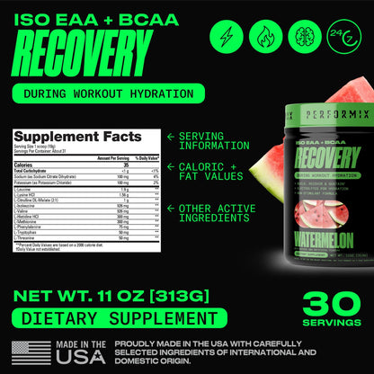 PERFORMIX - ISO EAA & BCAA - Intra & Post Workout - Branched Chain PERFORMIXUS supplements