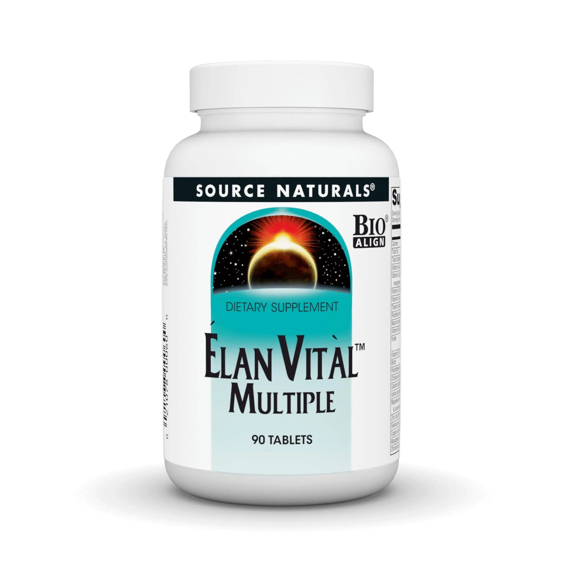 Source Naturals Elan Vital Multiple, for Multiple Body System Support* - 90 Tablets Source NaturalsAu supplements