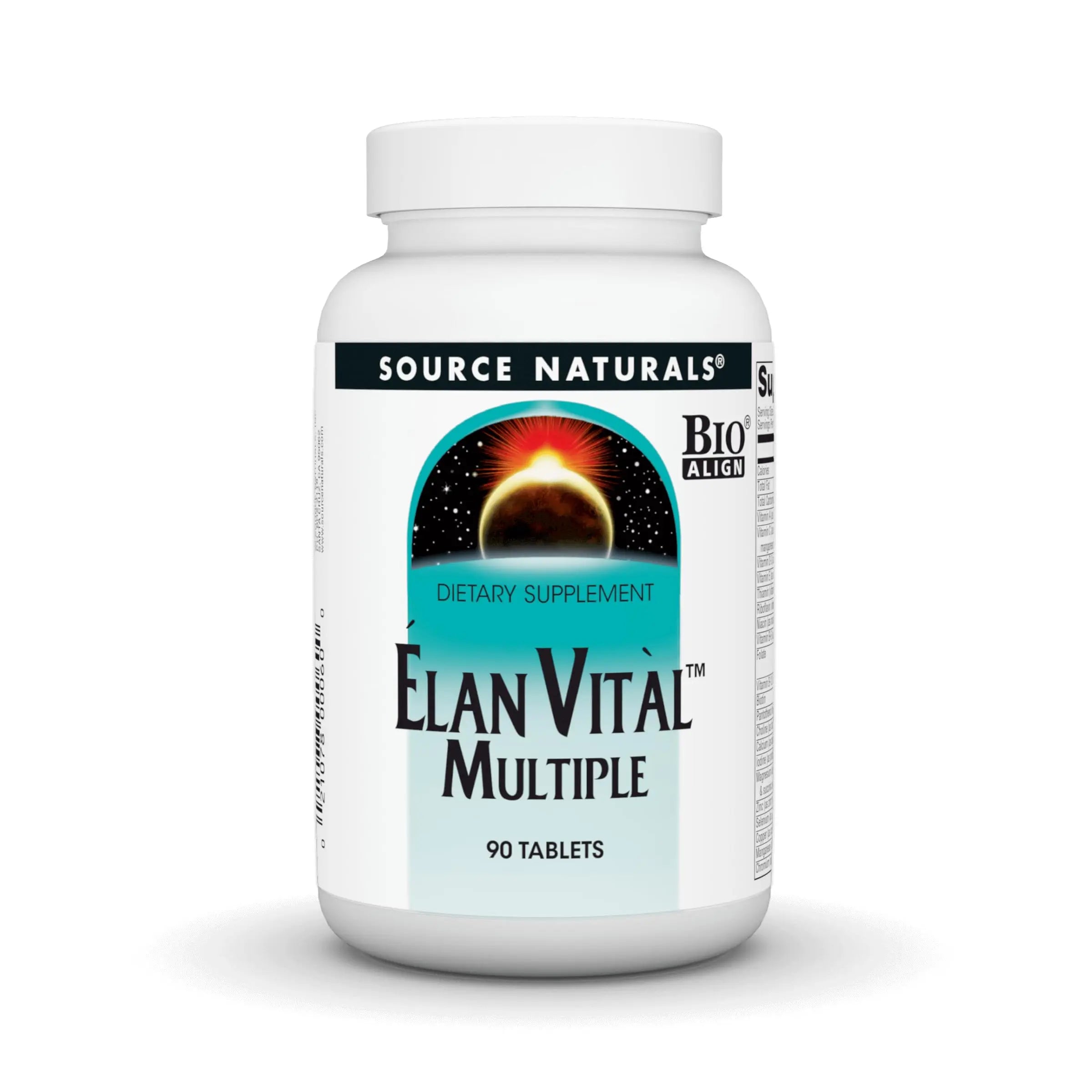 Source Naturals Elan Vital Multiple, for Multiple Body System Support* - 90 Tablets Source NaturalsAu supplements