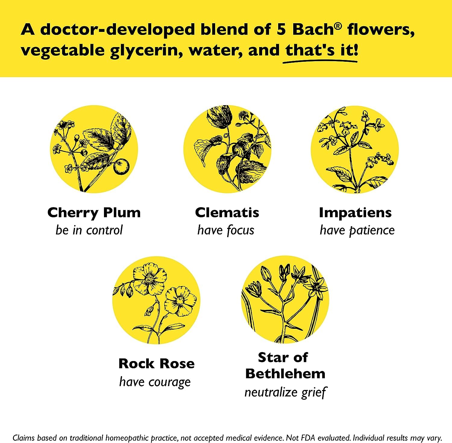 Bach RESCUE Remedy Dropper 20mL Bundle, Non-Alcohol Formula, Natural Stress Relief, Homeopathic RESCUEAu supplements