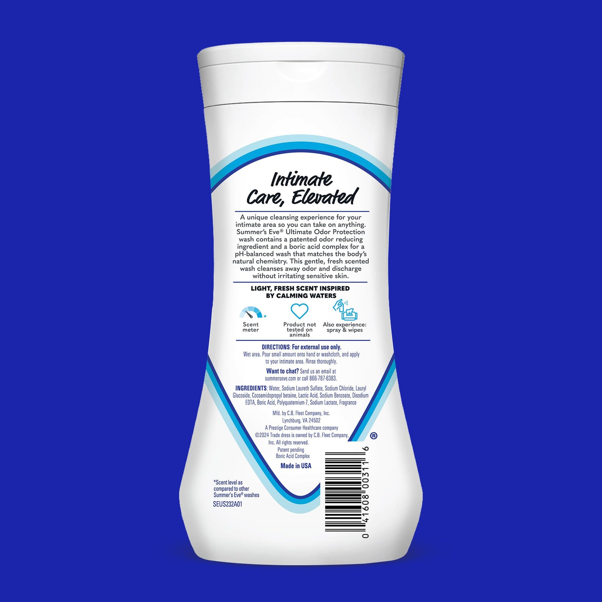 Summer's Eve, Ultimate Odor Control, Feminine Body Wash with Boric Acid, Removes Odor Summer's EveAu supplements