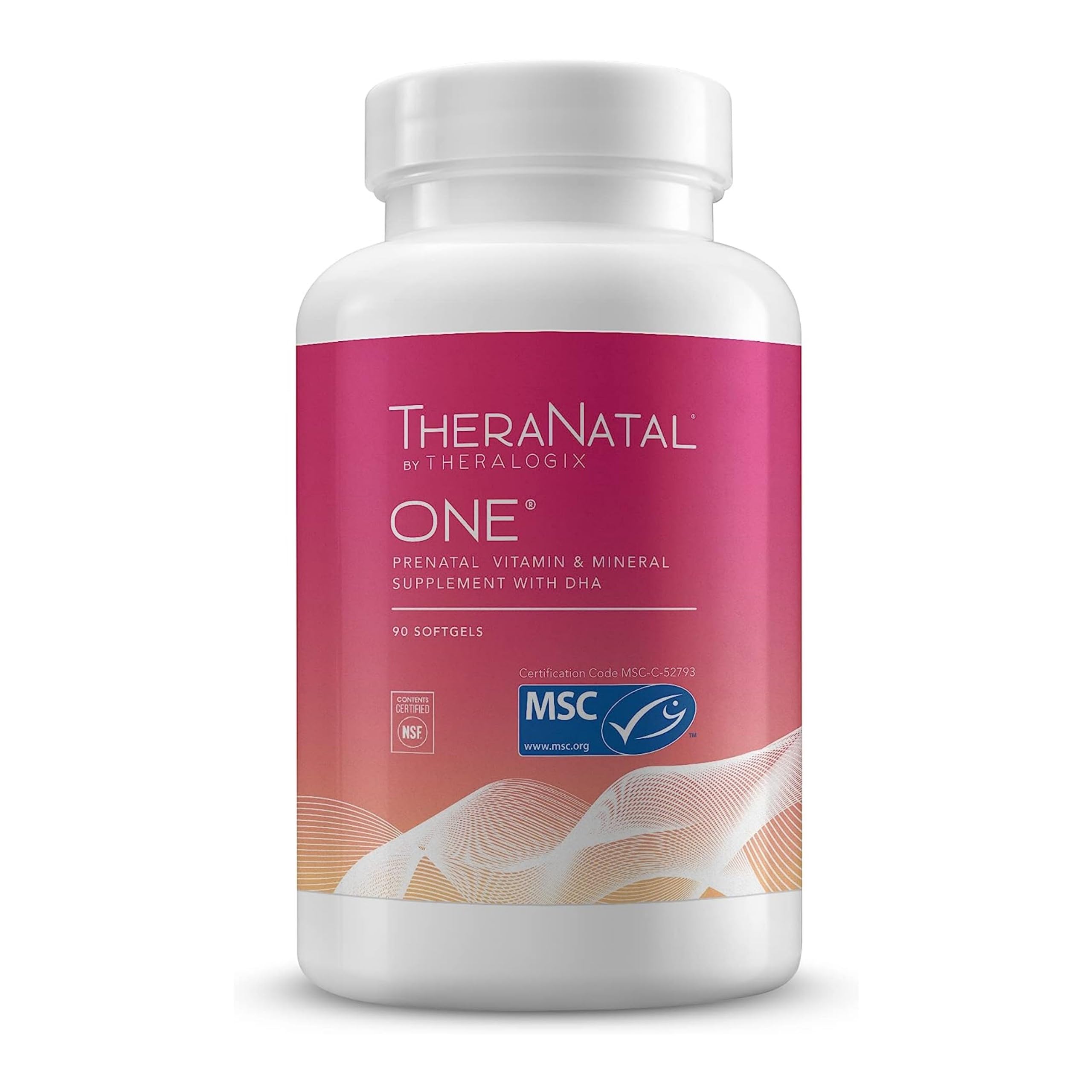 Theralogix TheraNatal One Prenatal Vitamin - 90-Day Supply - Prenatal Multivitamin TheralogixUS supplements