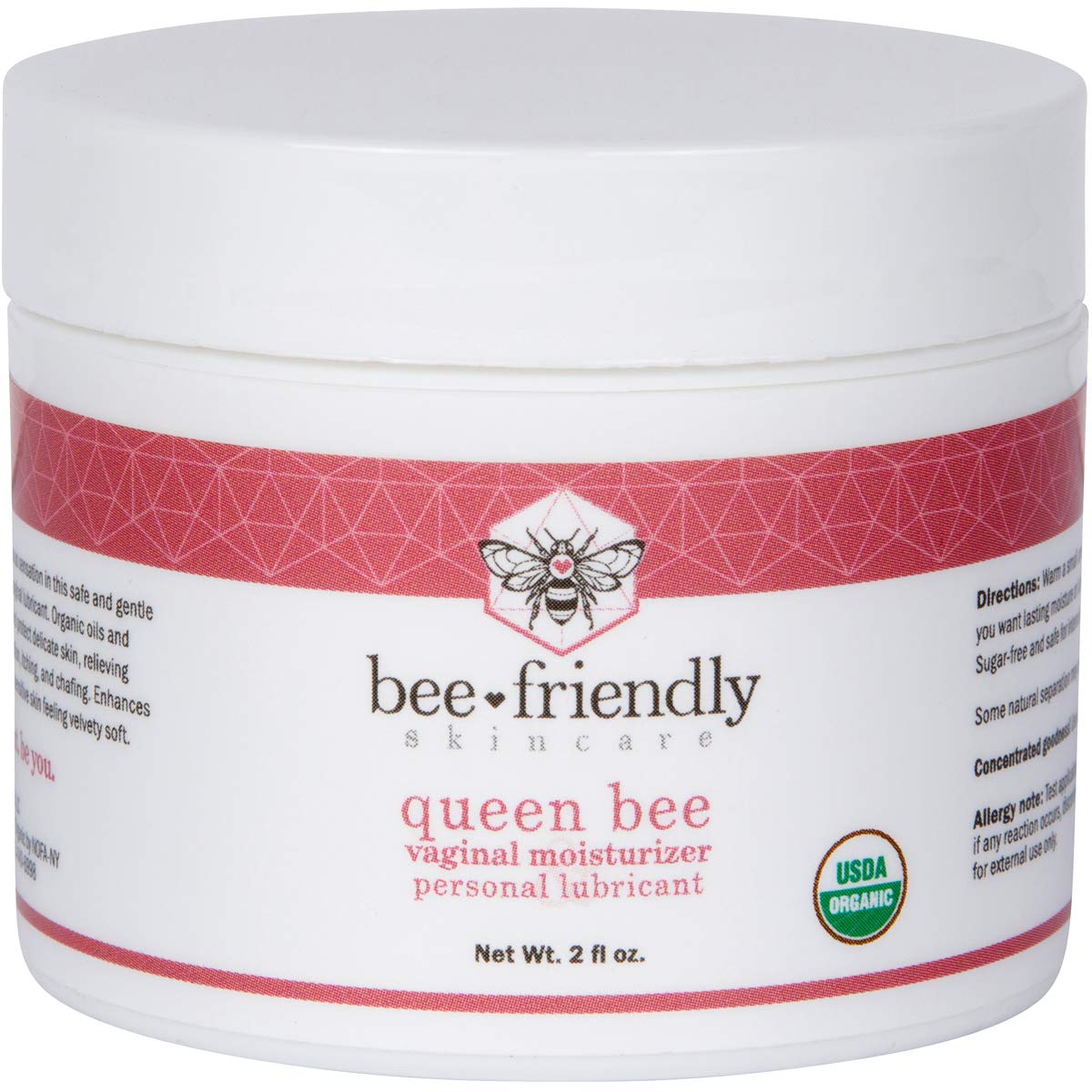 BeeFriendly Organic Vaginal Moisturizer, USDA Certified, Natural Vulva Cream For Dryness BeeFriendlyAu supplements