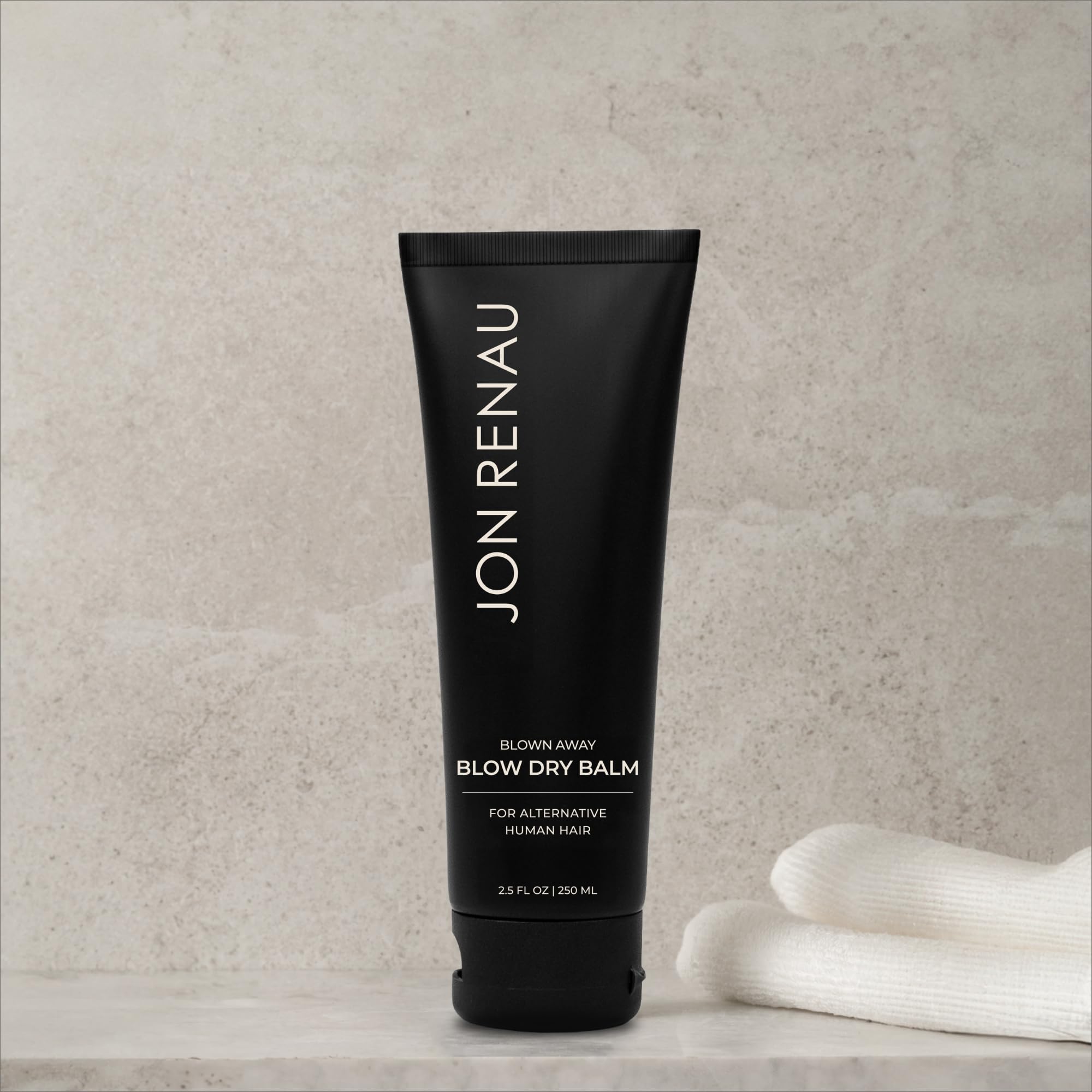 Jon Renau Blown Away Blow Dry Balm for Human Hair Wigs, Shine Enhancing Styling Balm with UV and Color Protection, Lightweight Blow Dry Balm for Human Hair Toppers and Extensions, 2.5 Oz Jon RenauAu supplements