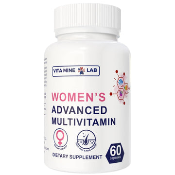 VITA MINE LAB Women's Advanced Multivitamin, Supports Energy, Immune Health & Overall Well-Being, Gluten-Free, Halal VITA MINE LABAu supplements