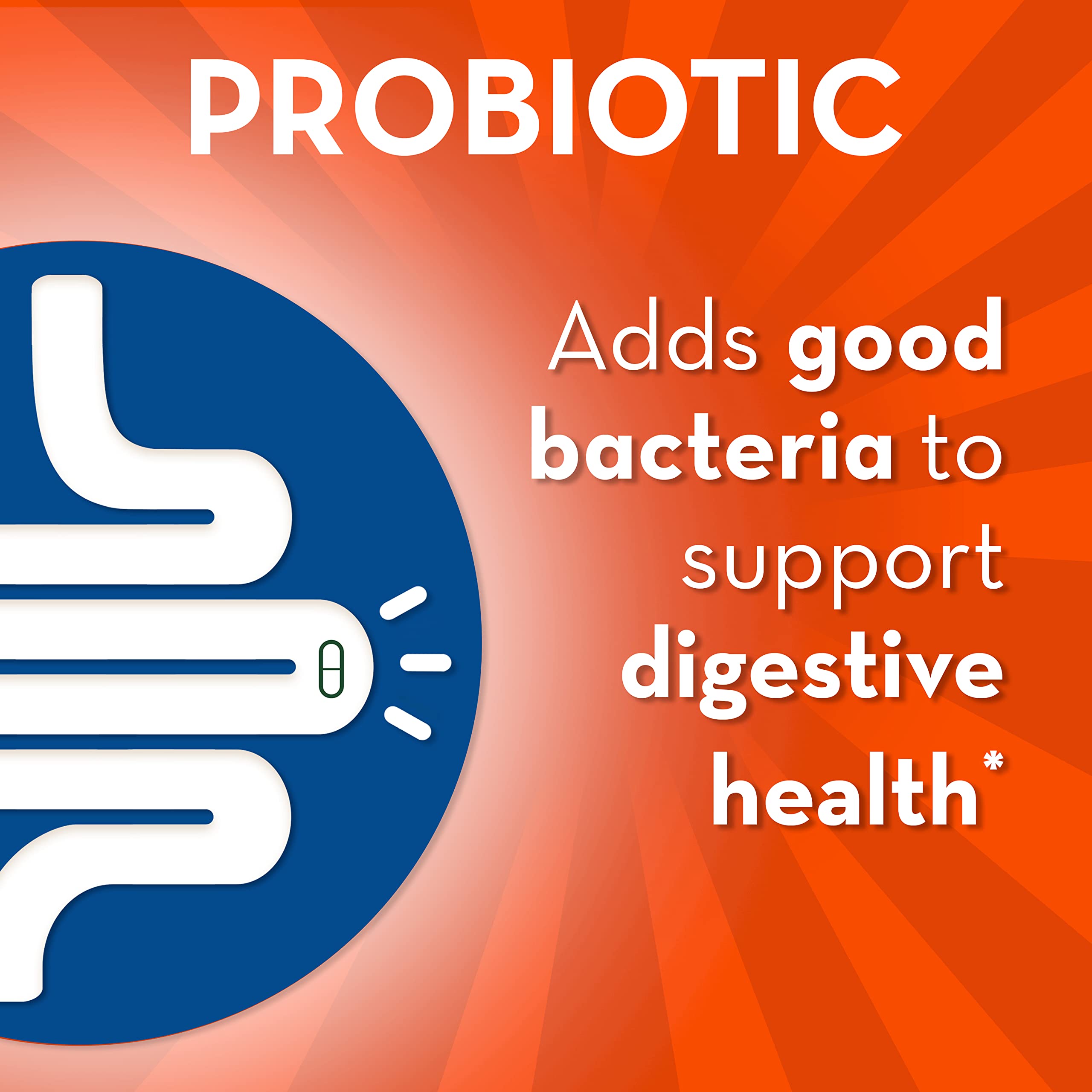 Align Probiotic Bloating Relief + Food Digestion, Probiotics, 28 Capsules AlignAu supplements