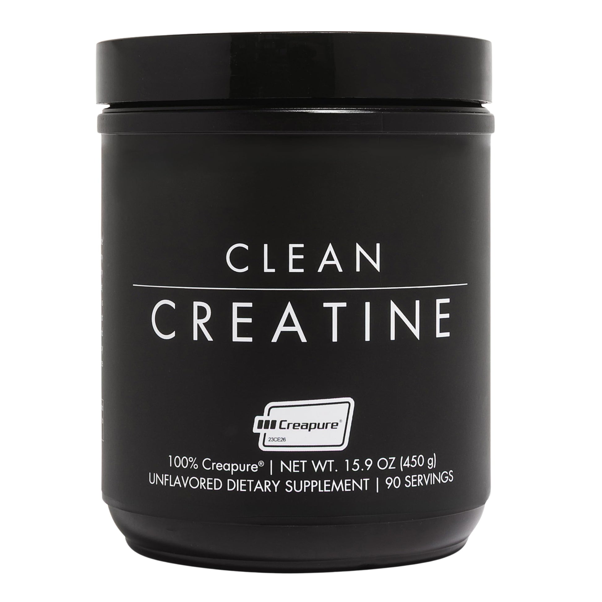 CLEAN Creatine - 100% Creapure® Creatine Monohydrate Powder for Muscle Health, Performance and Cognitive Support | 3rd Party Certified by NSF | 90 Servings | Unflavored | Vegan, Keto, and Gluten-Free CLEANAu supplements