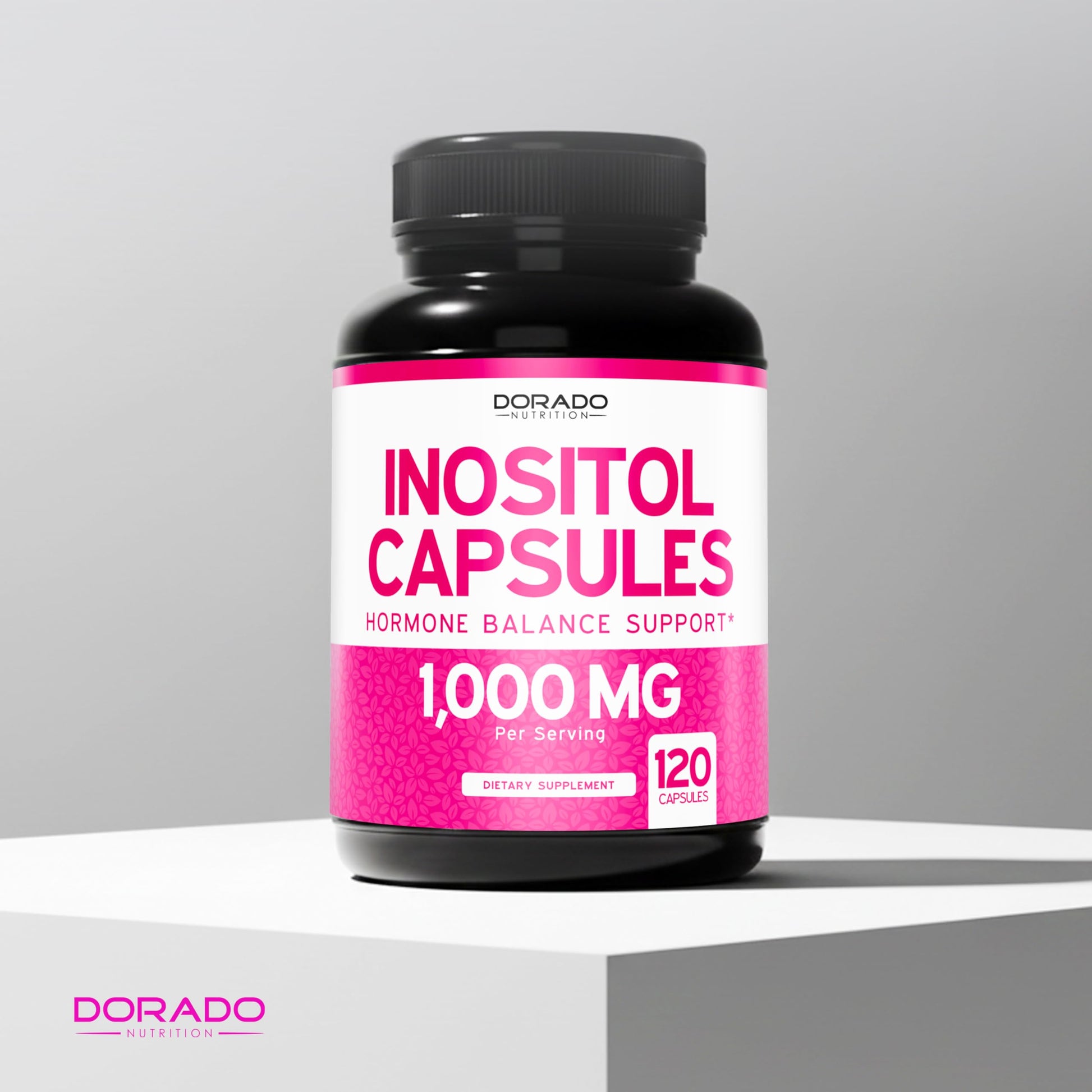 Inositol Capsules (Myo Inositol) (1000mg Per Serving 120 Capsules) Myo Inositol Supplement for Women Hormone Balance Support - Vegan Safe - Third Party Tested - Gluten Free & Made in USA (120 Count) DORADO NUTRITIONAu supplements